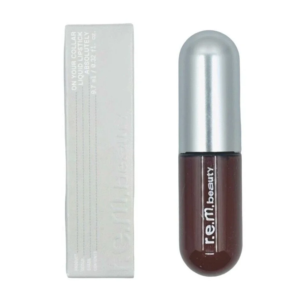 r.e.m.‎ beauty On Your Collar Liquid Lipstick Absolutely Deep Mahogany Matte